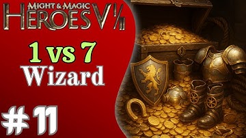 Heroes 5.5 : Academy - 1 vs 7 Impossible AI - Jeddite