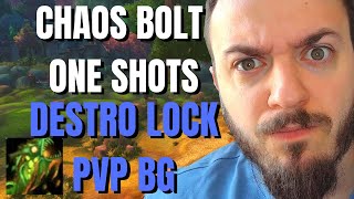 Biggest Chaos Bolts - Destruction Warlock PVP Dragonflight BG