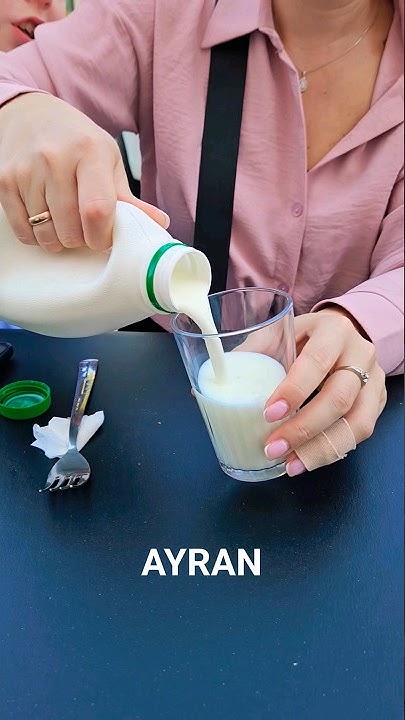 Турецкий айран! Это очень вкусный национальный напиток! #ayran - YouTube