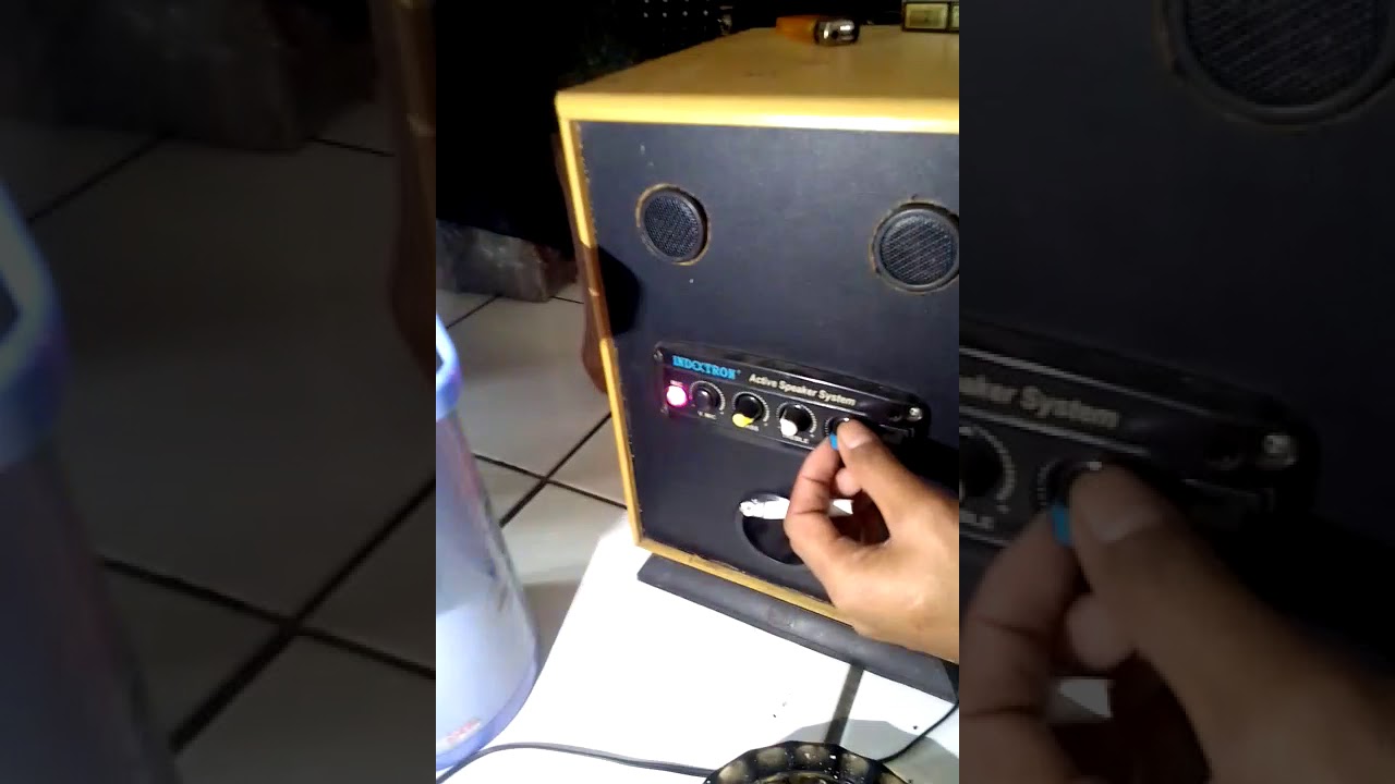 Cek Speaker  aktip mini  rakitan sendiri   YouTube