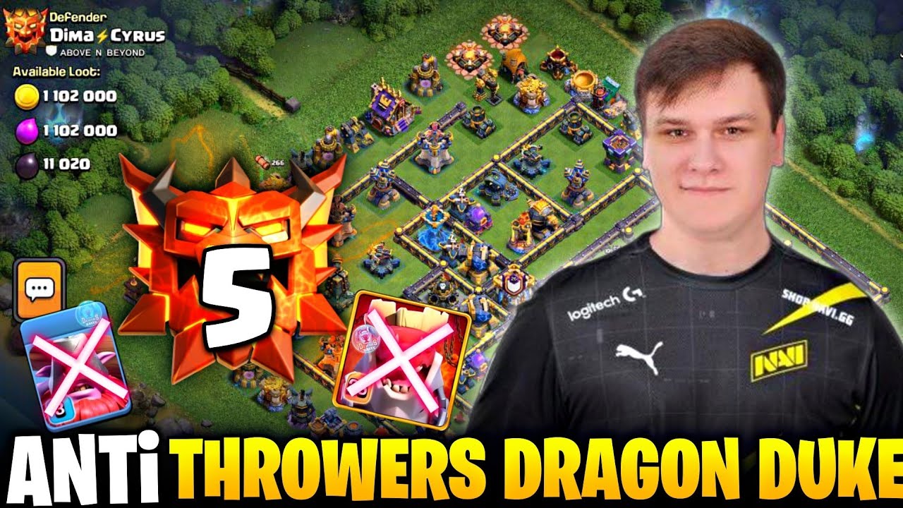 Anti Throwers & Anti Dragon Duke Global Rank Top Players Bases With Proof| Th18 Best Ranked Bases 