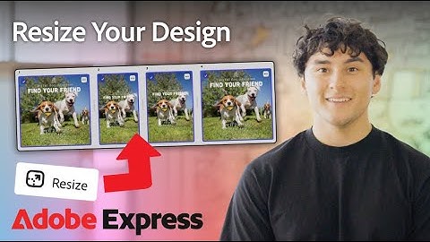 Resize Your Design in Just a Few Clicks in #AdobeExpress | Adobe Express