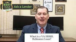 Delaware VA IRRRL Streamline Refinance Loan 