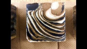Tiger Stripe Cold-Process Soap