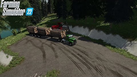 FS22 | logging timelapse | Loggers Paradise #15 | Big logs
