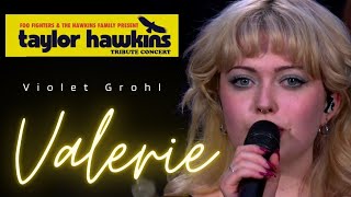 (HQ Audio) 'Valerie' by Violet Grohl, Mark Ronson And Friends | Taylor Hawkins Tribute Concert