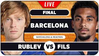Rublev Vs Fils • Atp Barcelona 2026 Final • Live Tennis Watchalong