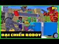 [ Lớp Học Quái Vật ] ĐẠI CHIẾN ROBOT (P1) | Minecraft Animation