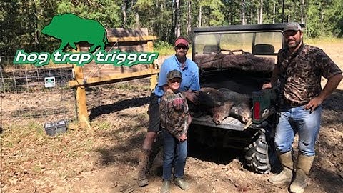 Hog Trap Trigger.   Frogging and hogging weekend.
