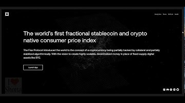 🔥 𝐅𝐫𝐚𝐱 𝐏𝐫𝐨𝐭𝐨𝐜𝐨𝐥 𝐢𝐬 𝐭𝐡𝐞 𝐟𝐢𝐫𝐬𝐭 𝐟𝐫𝐚𝐜𝐭𝐢𝐨𝐧𝐚𝐥-𝐚𝐥𝐠𝐨𝐫𝐢𝐭𝐡𝐦𝐢𝐜 𝐬𝐭𝐚𝐛𝐥𝐞𝐜𝐨𝐢𝐧 𝐬𝐲𝐬𝐭𝐞𝐦