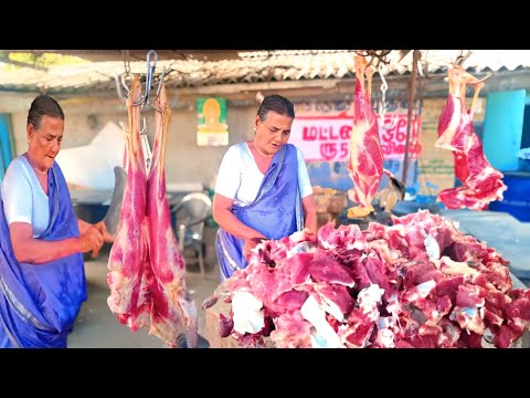 மட்டன் கிலோ ரூ. 550/-க்கு கொடுக்கும் ஆத்தா | Goat Meat business ideas in tamil | Siva Arun Tv
