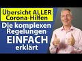 Übersicht ALLER Corona-Hilfen I Wer was beantragen darf einfach erklärt!