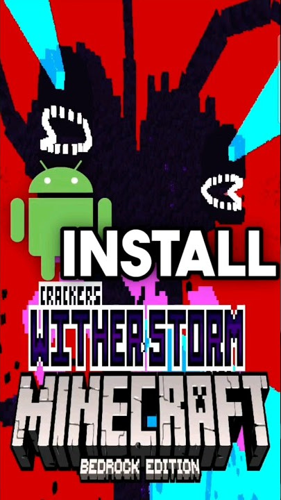 How To Install Cracker's Wither Storm Mod Mobile