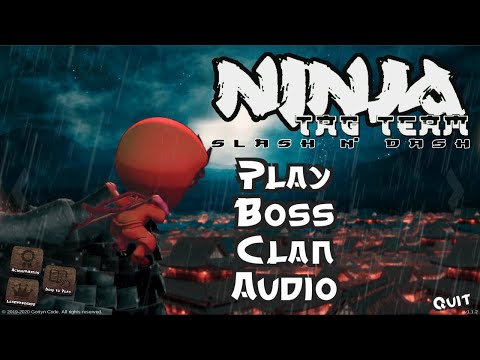 Ninja Tag Team: Slash n' Dash - Rooftops Challenge (gameplay)