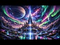 Aurora Citadel | 3 Hour 4K Space Screensaver TV Wallpaper