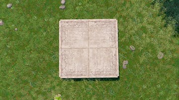 New Easy 2X2 BUNKER In Rust 2024 / Rust Building Tutorial 2024