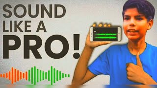 Edit your voice like pro | Voice editing kesy kray | Voice editing 