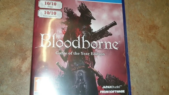  Bloodborne PS4 Game of the Year Edition : Video Games