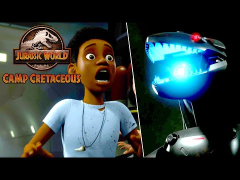 Battle in the Bunker | JURASSIC WORLD CAMP CRETACEOUS | Netflix