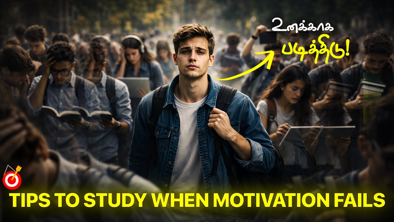 🧠 How To Stay Motivated While Studying Scientifically Proven | Study Motivation in Tamil.
