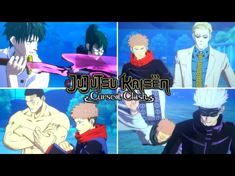 All Special Team Joint Attacks Jujutsu Kaisen Cursed Clash Gameplay 4K 60ᶠᵖˢ