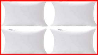Acanva 4-Pack 20x20 Inch Hypoallergenic Pillow Inserts Review: Comfort Meets Style