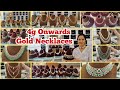 4g onwards gold necklaces  light weight collection pearl choker stone necklace  mahalaxmiadyar