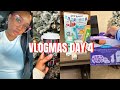 VLOGMAS DAY 4| Target haul, FAB PR, Everyday makeup routine, Unboxing baby gifts