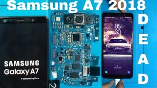 SAMSUNG A7 2018 DEAD SOLUTION A750 NO DISPLAY NO BACKLIGHT