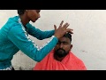 Master Cracker Intense Hair Cracking Head Massage in a Farm | Indian Massage