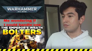 Marine Reacts to WH40k Boltgun Weapons (By Luetin09)