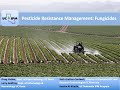 Pesticides Resistance Management: Section 1 - Fungicides