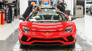 INSIDE LAMBOURGHINI'S MULTI $BILLION SUPERCAR FACTORY IN ITALY