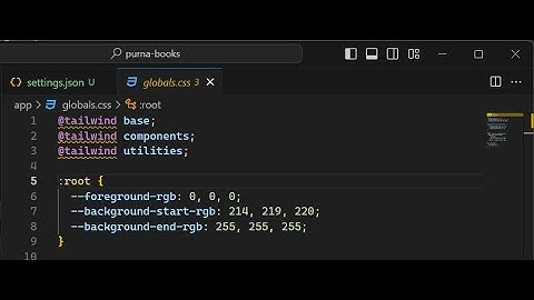Fixing Tailwind CSS Unknown Rule Warning