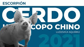 ✅ Horóscopo CHINO 2021 CERDO - ESCORPIÓN