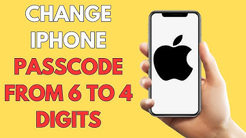 HOW TO CHANGE IPHONE PASSCODE FROM 6 TO 4 DIGITS