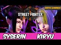 Street fighter 6  syserin juri vs kiryugamingx juri mirror match