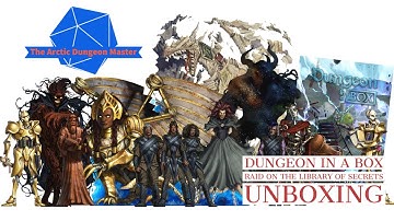 Dungeon in a Box Raid on the Library of Secrets Arctic Dungeon Master