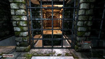 Legend of Grimrock ♦ Toorum Solo [10] Level 4: Archives 2/4 - Venom Edge, Gear Key