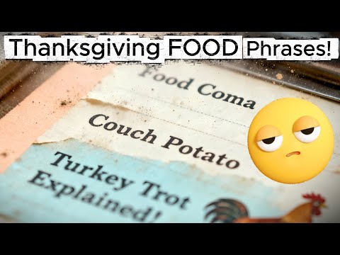 Thanksgiving Phrases Origin Food Coma Couch Potato Turkey Trot Explained