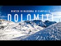 Dolomiti  winter in madonna di campiglio in 4k