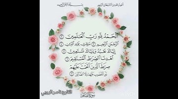 سورة الفاتحة بصوت القارئ ناصر بن سعيد الروبي