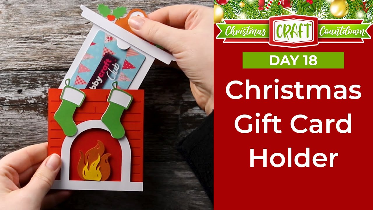 Make Your Own Christmas Gift Card Holder