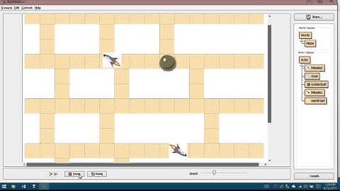 Greenfoot Maze Scenario Testing