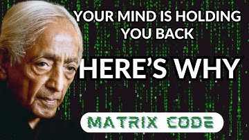 A Busy Mind Can’t Solve Problems - JIDDU KRISHNAMURTI