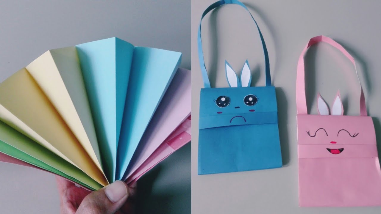Origami Tas Mini Cara membuat origami Tas dari kertas origamitas 
