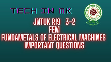 jntuk r19 FEM important questions | buy me a cofee techin595@okaxis