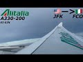 Trip Report: Alitalia A330-200 (JFK-FCO) Flight and Review