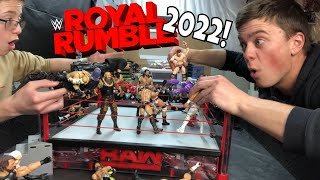 WWE ROYAL RUMBLE action Figure MATCH 2022