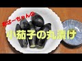 おばーちゃんの小茄子の丸漬け